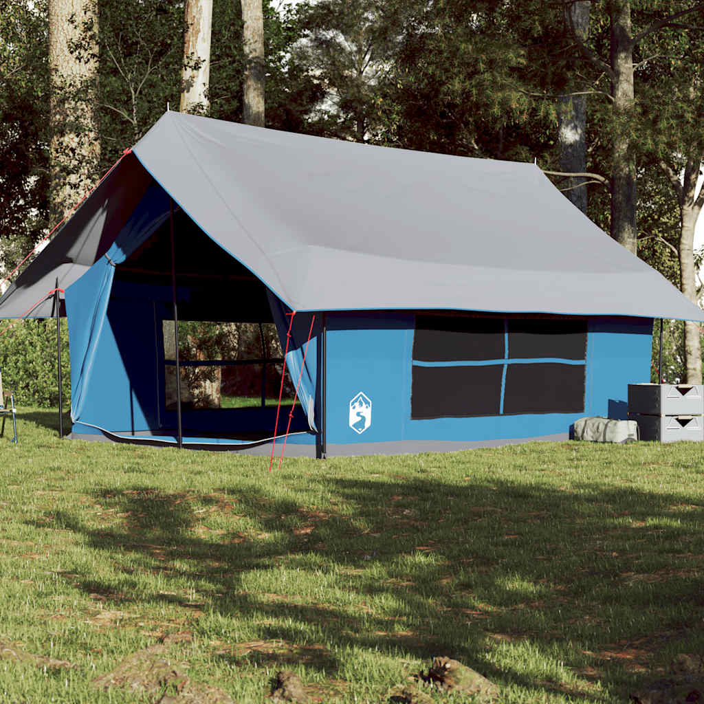 Camping Tent 5-Person Blue Waterproof - Charlotte Dunes