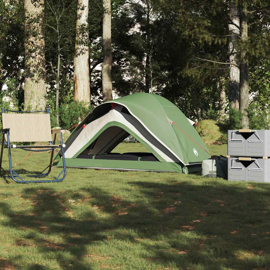 Camping Tent 1-Person Green Waterproof - The Home Maker
