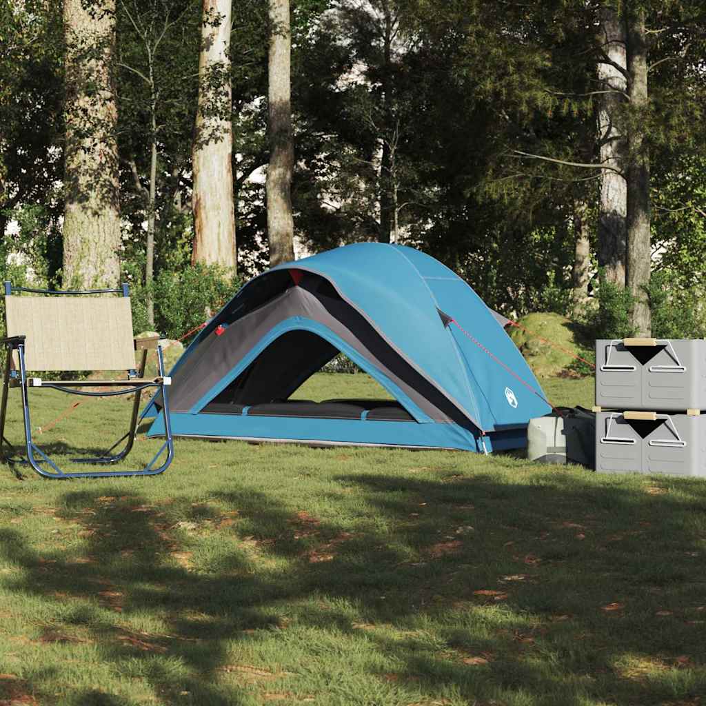 Camping Tent 1-Person Blue Waterproof - Style and Chic