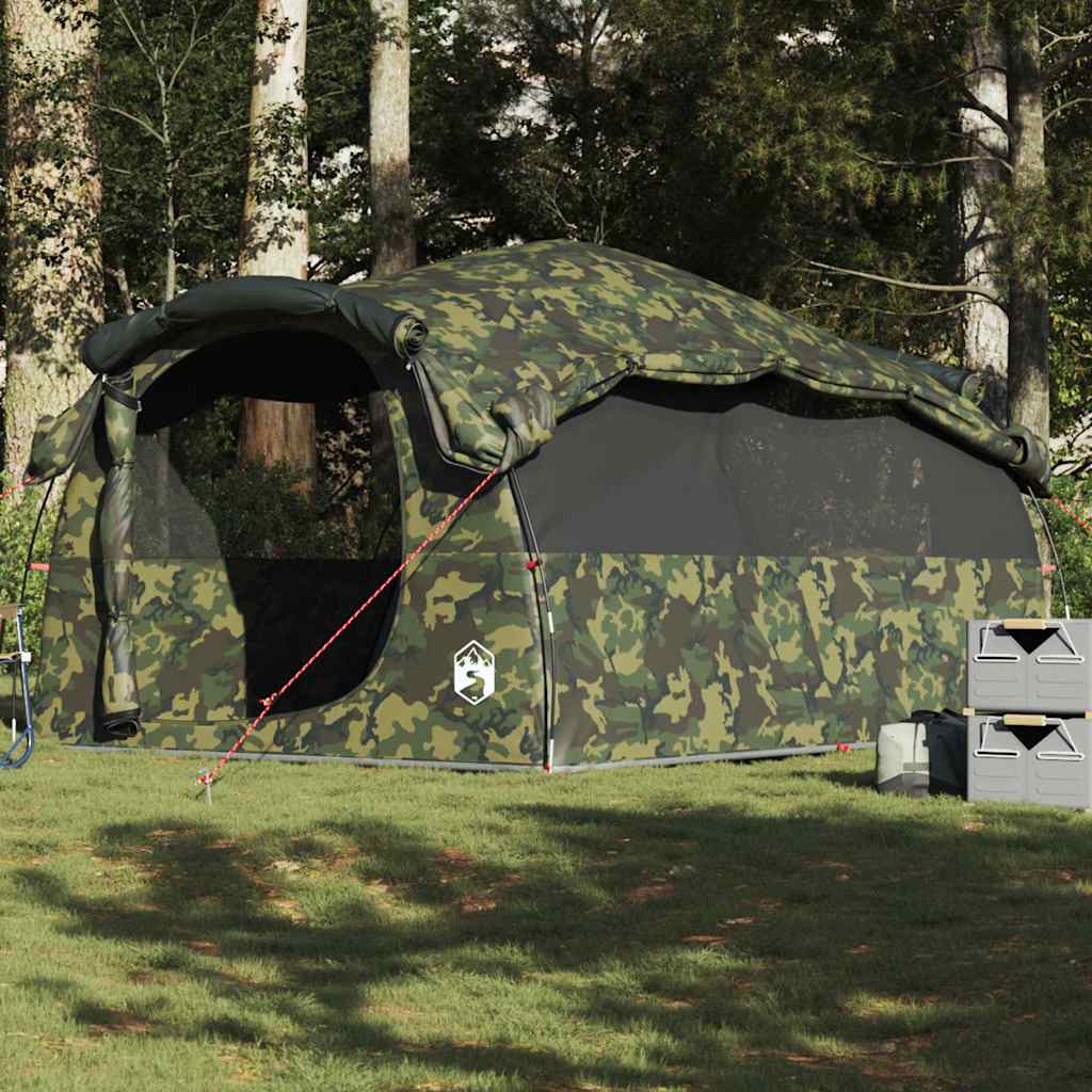 Family Tent Tunnel 6-Person Camouflage Waterproof - Unbeatable Bargains