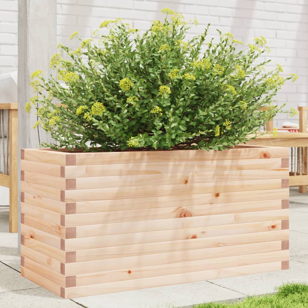Garden Planter 90x40x45.5 cm Solid Wood Pine - Design Hut