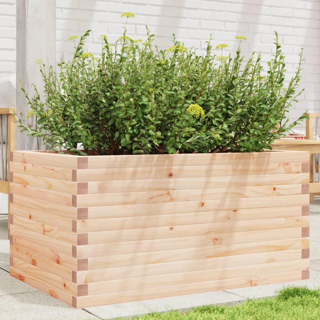 Garden Planter 90x60x45.5 cm Solid Wood Pine - Design Hut