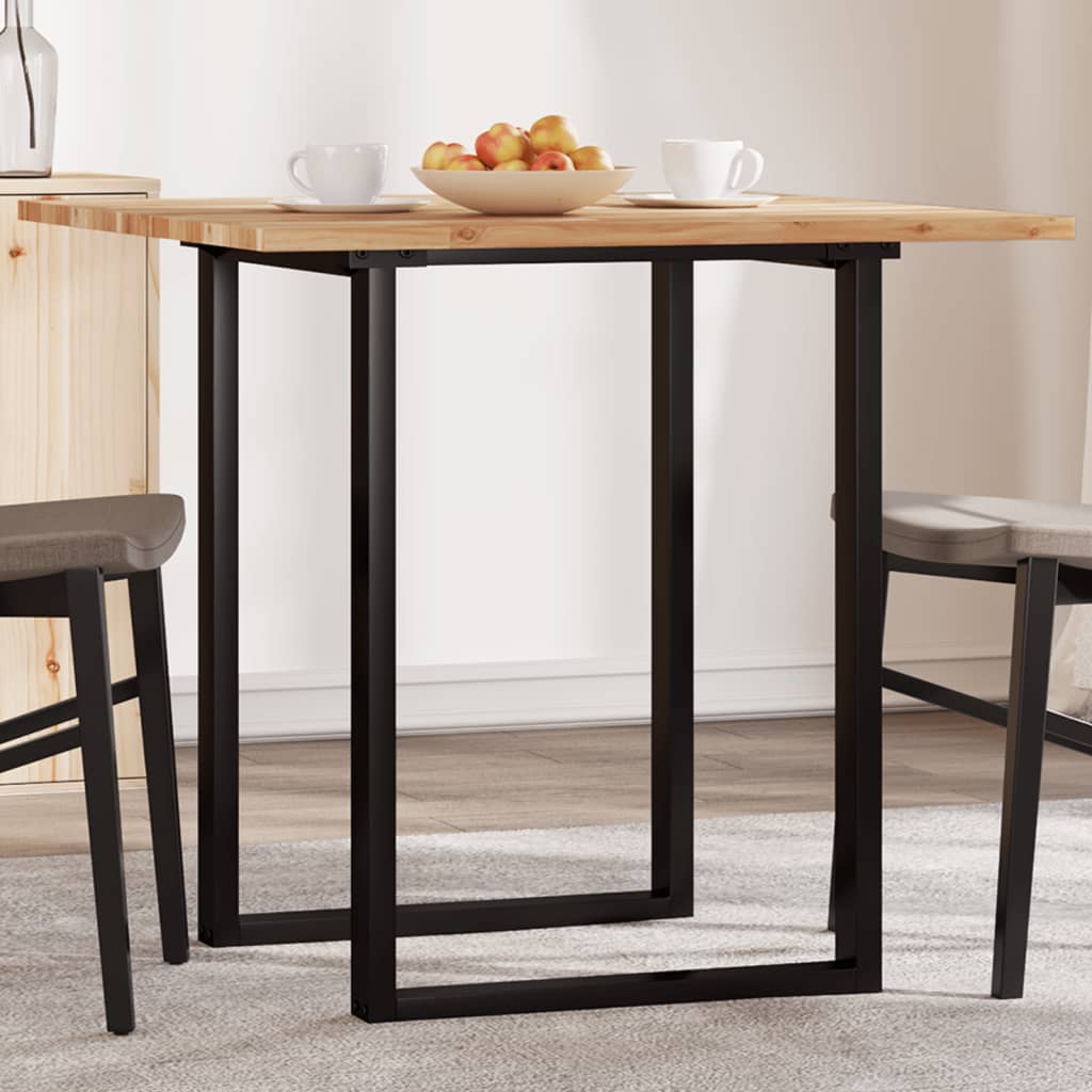 Table Top Square 80x80x2 cm Solid Wood Acacia - Merkel Designers