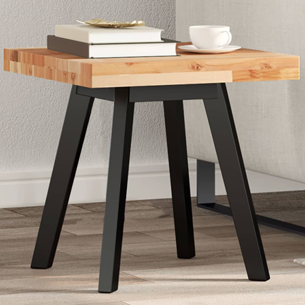 Table Top Square 40x40x4 cm Solid Wood Acacia - vid-4008724 - All Things Good