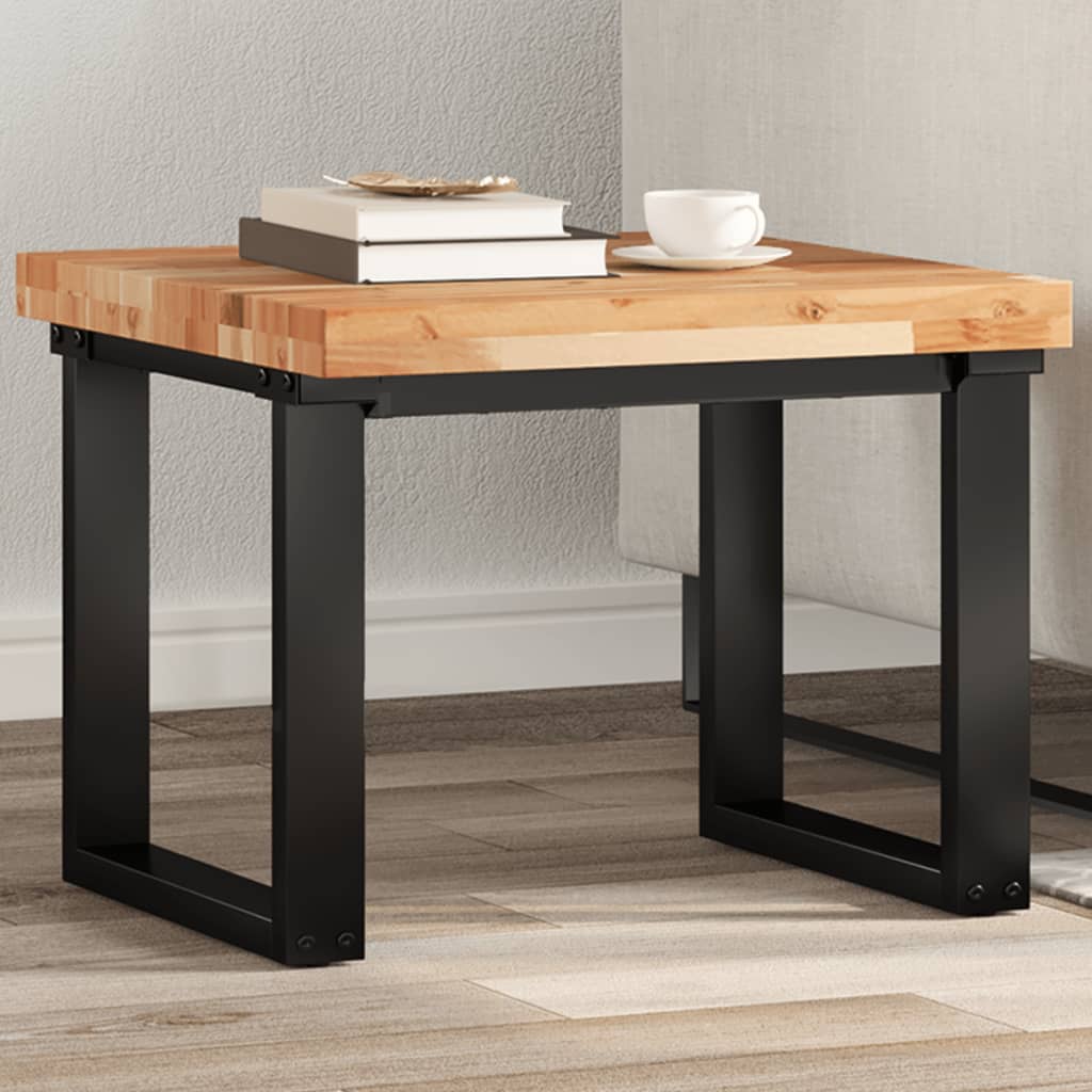 Table Top Square 50x50x4 cm Solid Wood Acacia - vid-4008725 - Casper Homes
