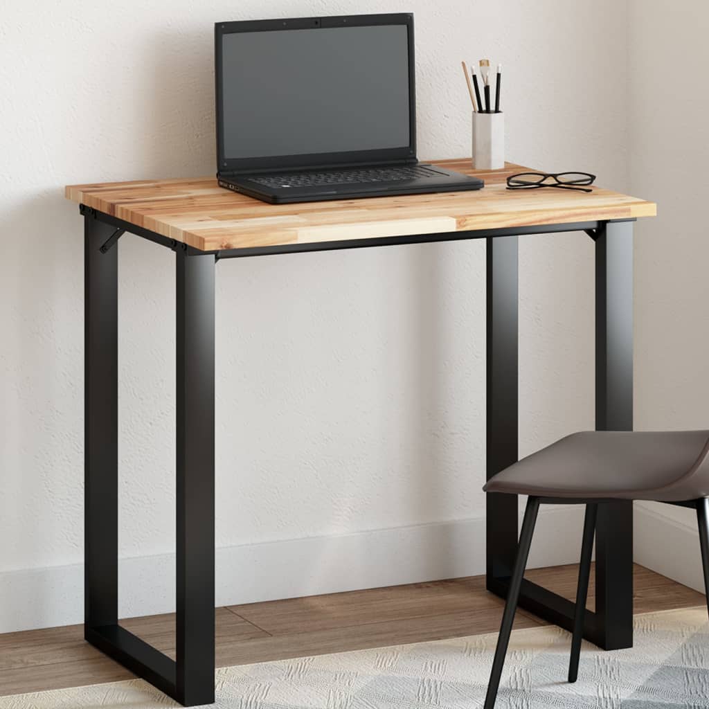Table Top Rectangular 100x60x2 cm Solid Wood Acacia - Casper Homes
