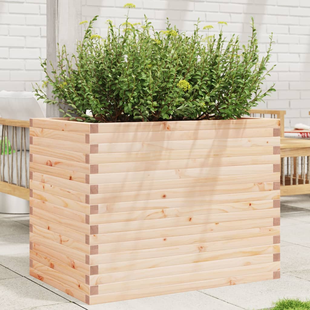 Garden Planter 90x60x68.5 cm Solid Wood Pine - Discount Dealers