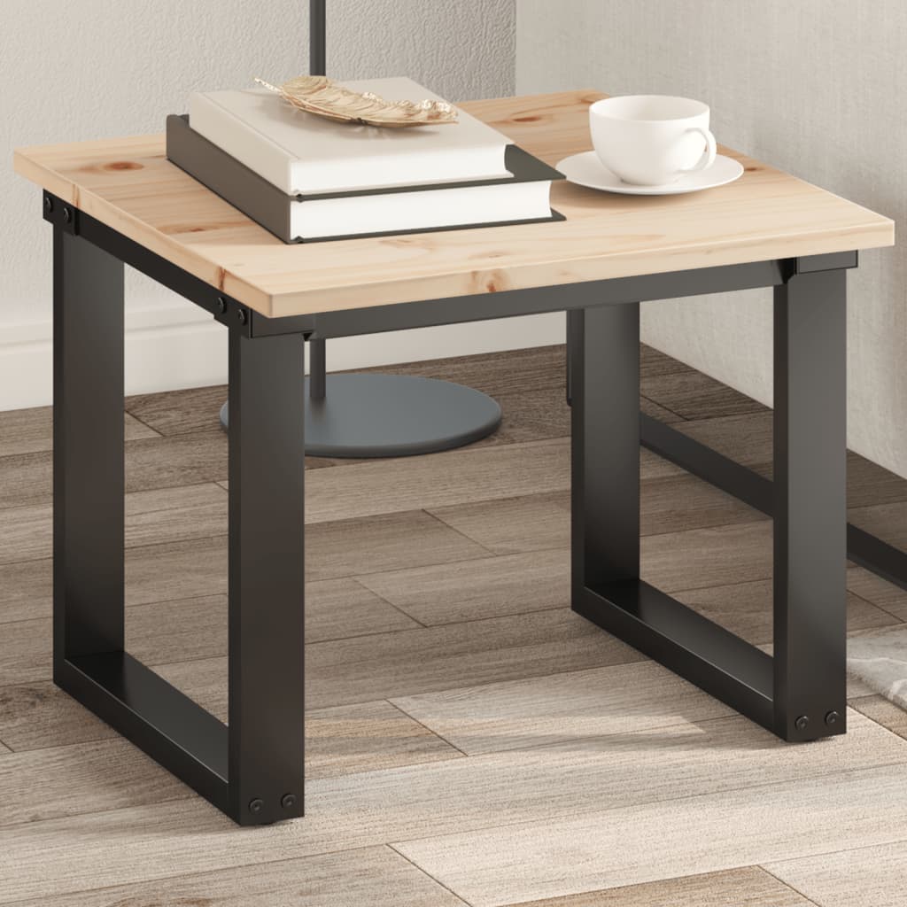 Table Top 50x50x1.7 cm Square Solid Wood Pine - Casper Homes