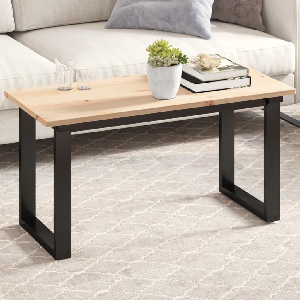 Table Top 90x40x1.7 cm Rectangular Solid Wood Pine - Casper Homes