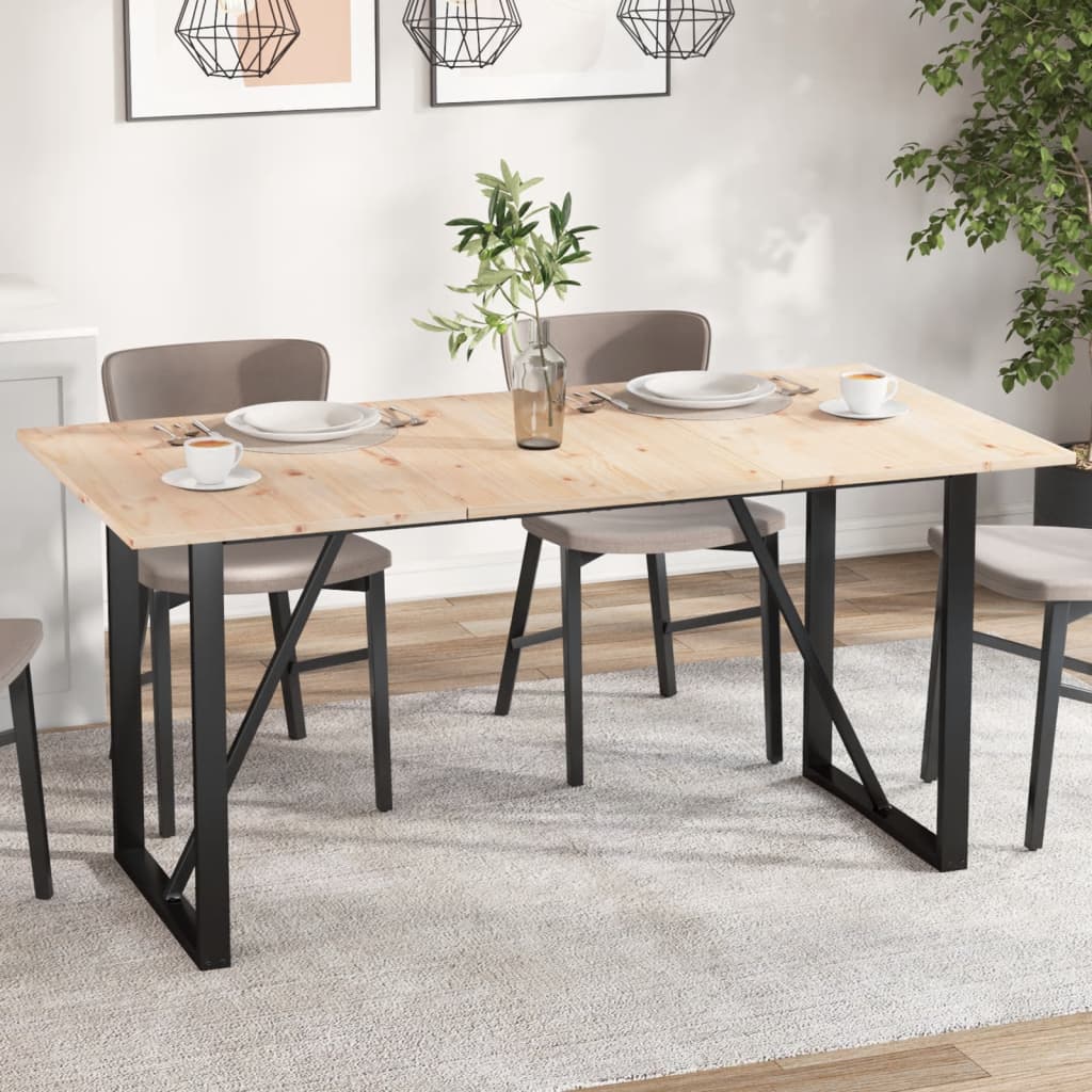 Table Tops 3 pcs 80x53x1.7 cm Rectangular Solid Wood Pine - Merkel Designers