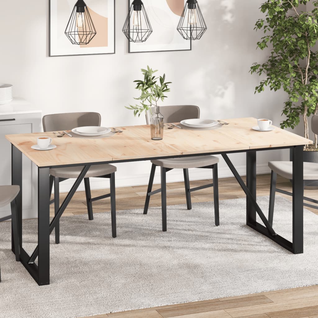 Table Tops 4 pcs 90x45x1.7 cm Rectangular Solid Wood Pine - Merkel Designers