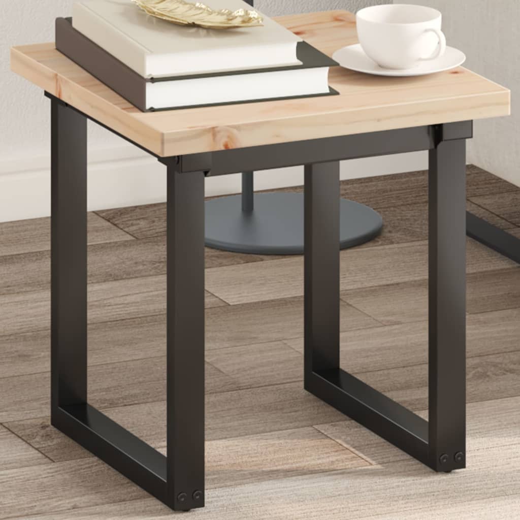 Table Top 40x40x2.5 cm Square Solid Wood Pine - All Things Good