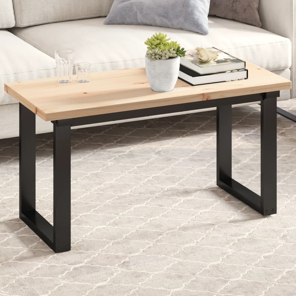 Table Top 90x40x2.5 cm Rectangular Solid Wood Pine - Casper Homes