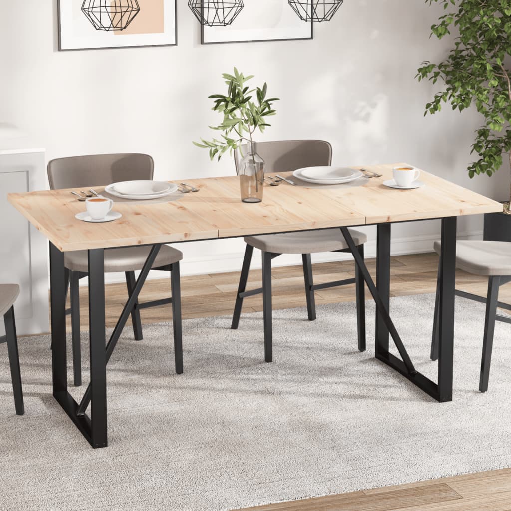 Table Tops 3 pcs 80x53x2.5 cm Rectangular Solid Wood Pine - Merkel Designers