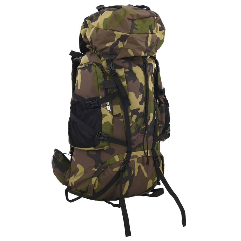 Hiking Backpack Green Camouflage 60 L Oxford Fabric - Discount Dealers