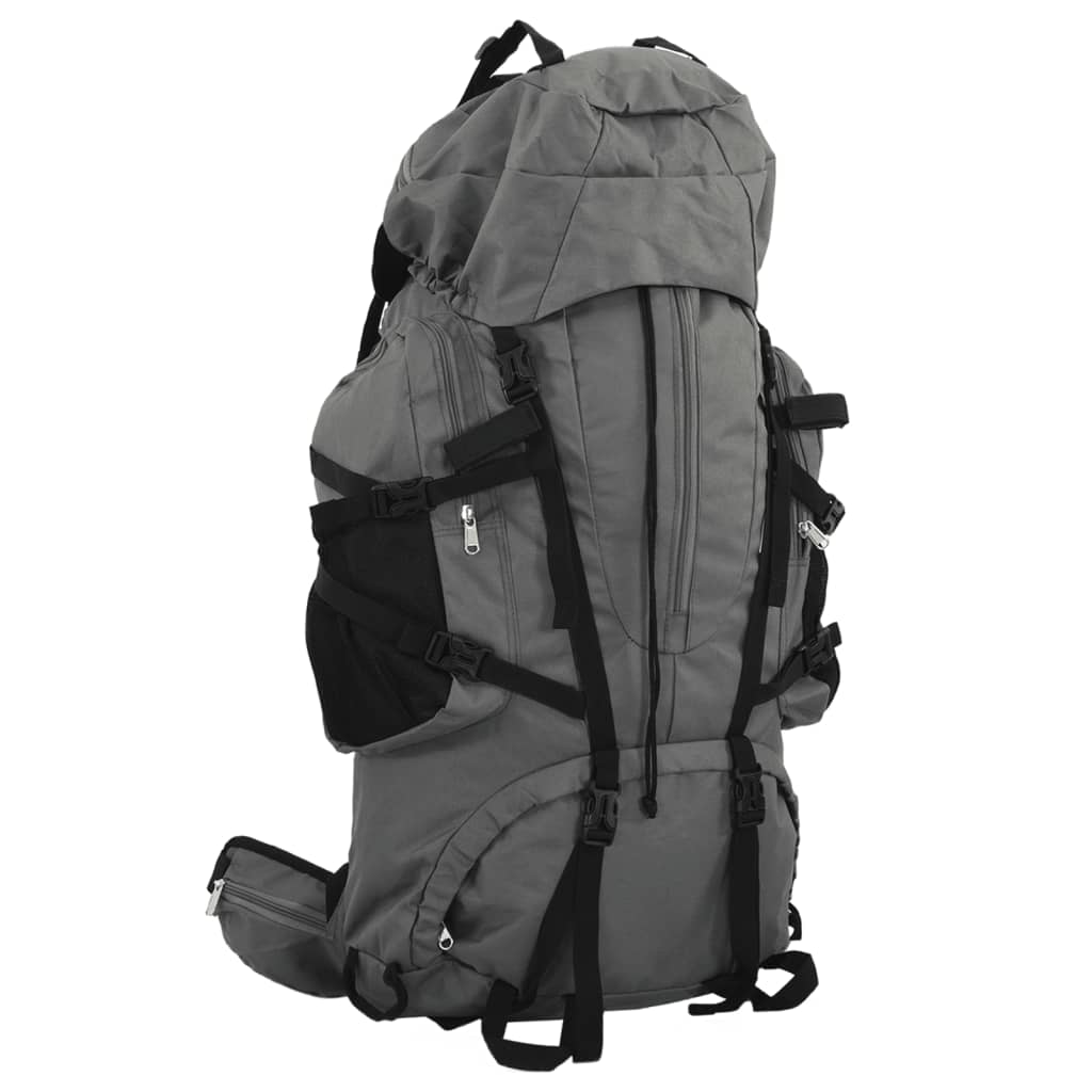 Hiking Backpack Grey 80 L Oxford Fabric - Decor Base