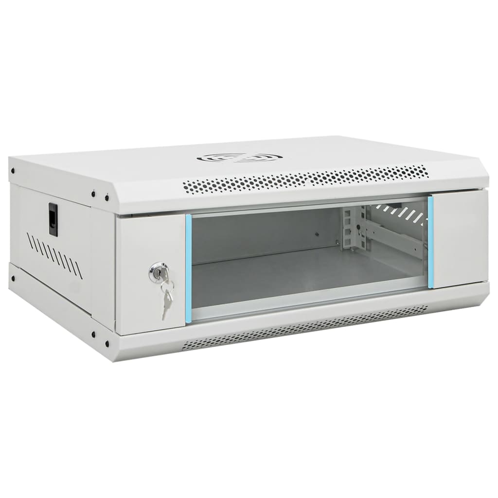 4U Wall Mounted Network Cabinet 19" IP20 53x40x21 cm - vid-30257 - Charlotte Dunes