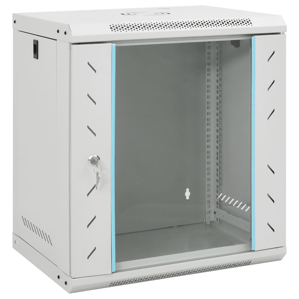 12U Wall Mounted Network Cabinet 19" IP20 53x40x60 cm - vid-30263 - Discount Dealers