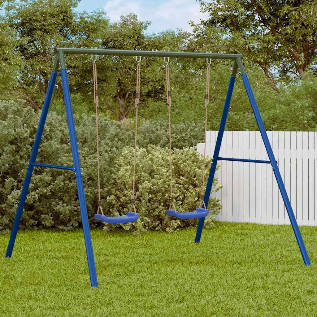 Outdoor Swing Set with 2 Swings - Decor Base