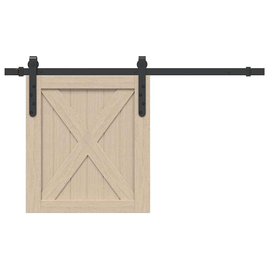 Sliding Cabinet Door Kit 91 cm Carbon Steel - Design Hut