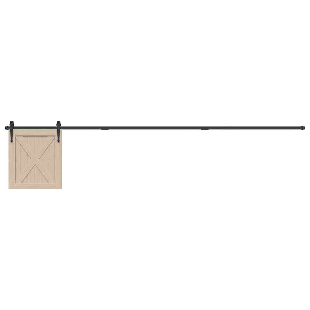 Sliding Cabinet Door Kit 244 cm Carbon Steel - Direct Imports
