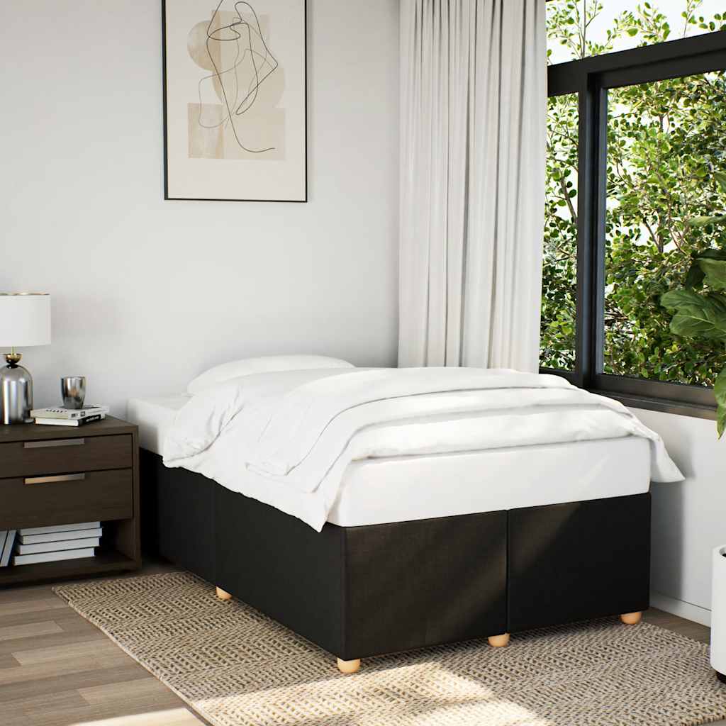Bedframe BlackÂ Double Fabric - Design Hut