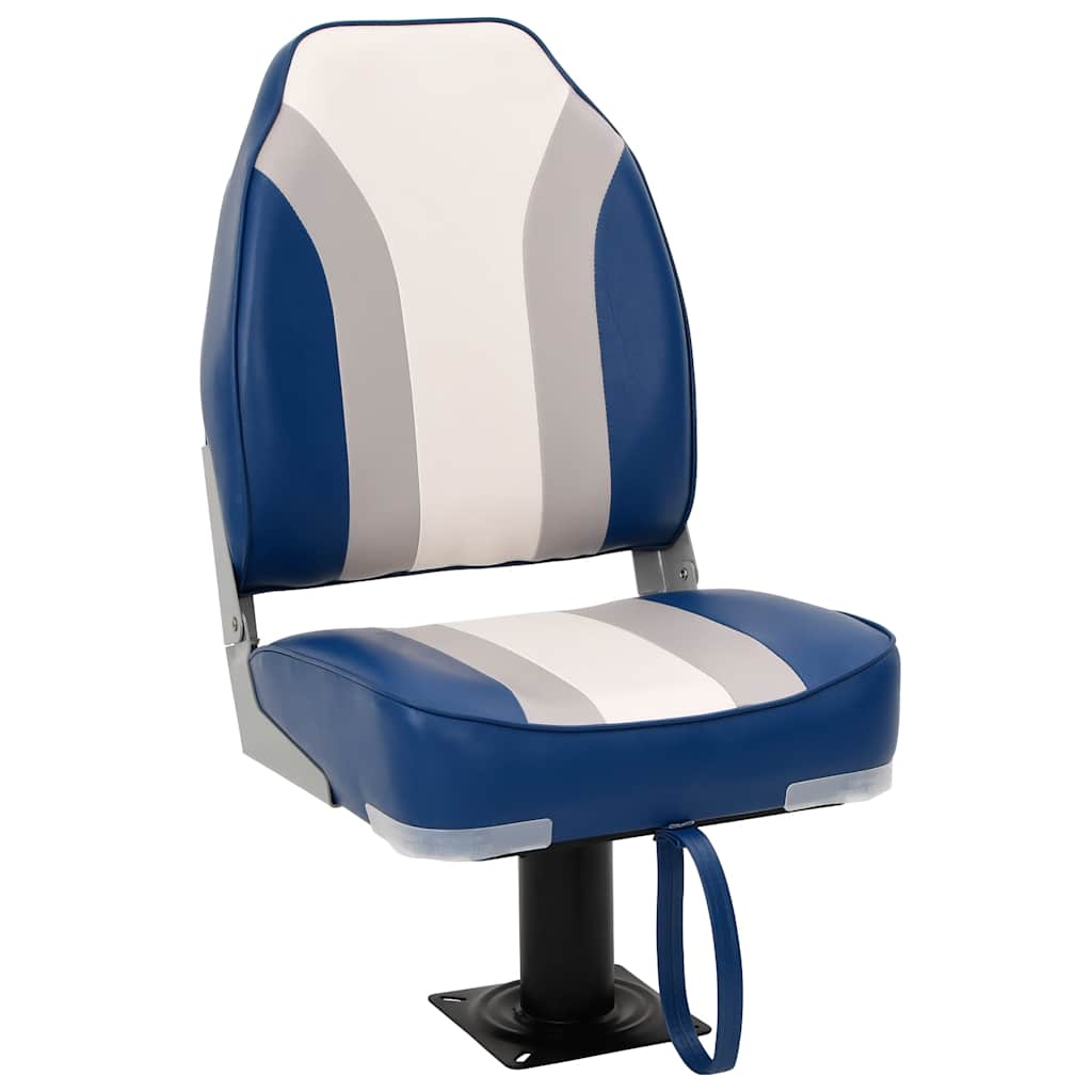 2 Piece Foldable Boat Seat Set High Backrest - Charlotte Dunes