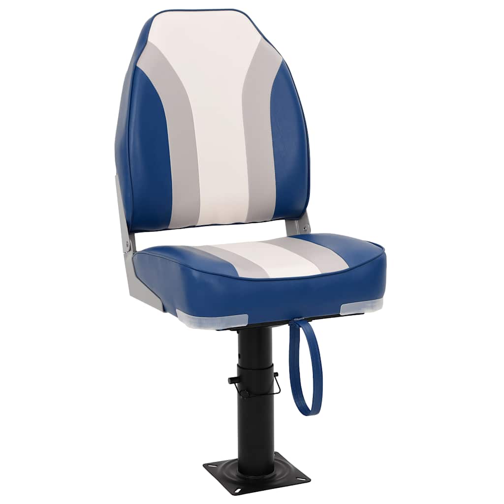 2 Piece Foldable Boat Seat Set High Backrest - Charlotte Dunes