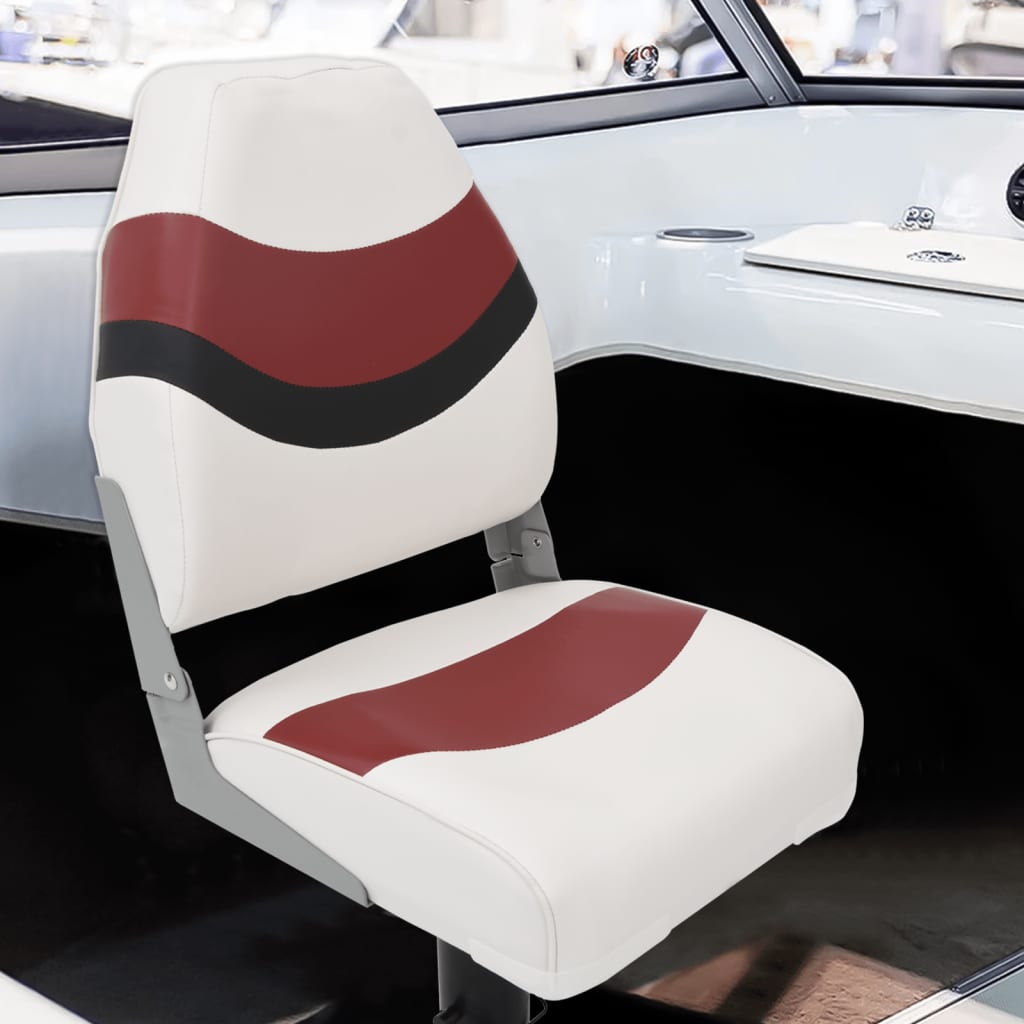 4 Piece Foldable Boat Seat Set High Backrest - Charlotte Dunes