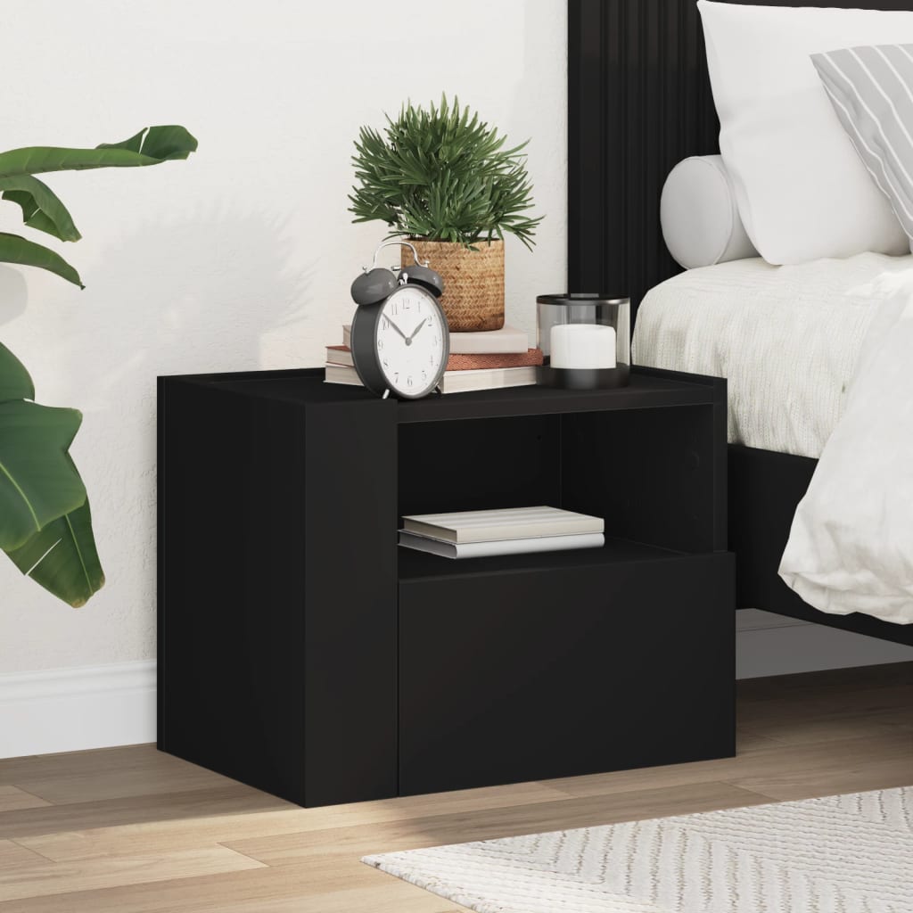 Wall-mounted Bedside Cabinets 2 pcs White 45x30x35 cm - vid-848312 - Design Hut