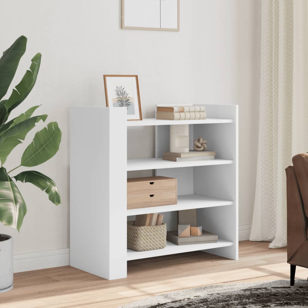 Sideboard White 73.5x35x75 cm Engineered Wood - Decor Base