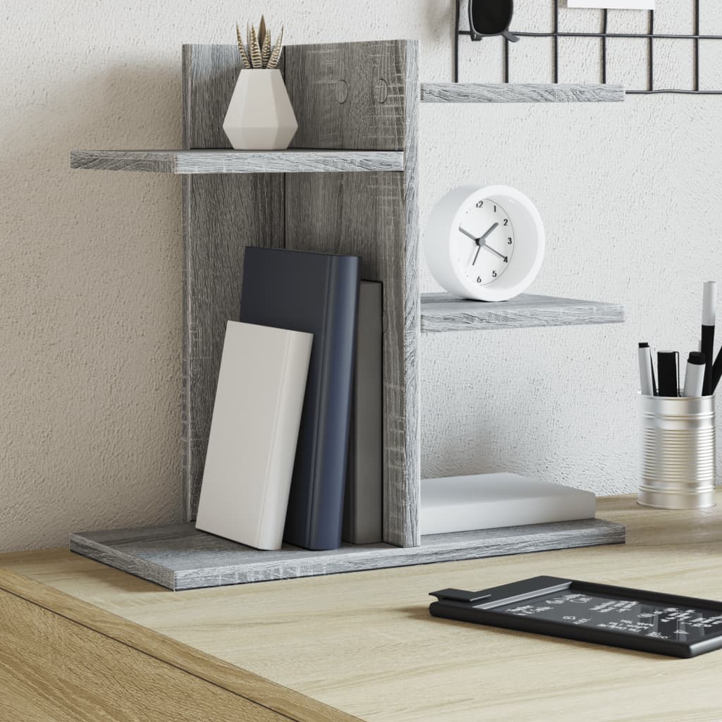 Desk Organiser Grey Sonoma 42x21.5x42 cm Engineered wood - Design Hut