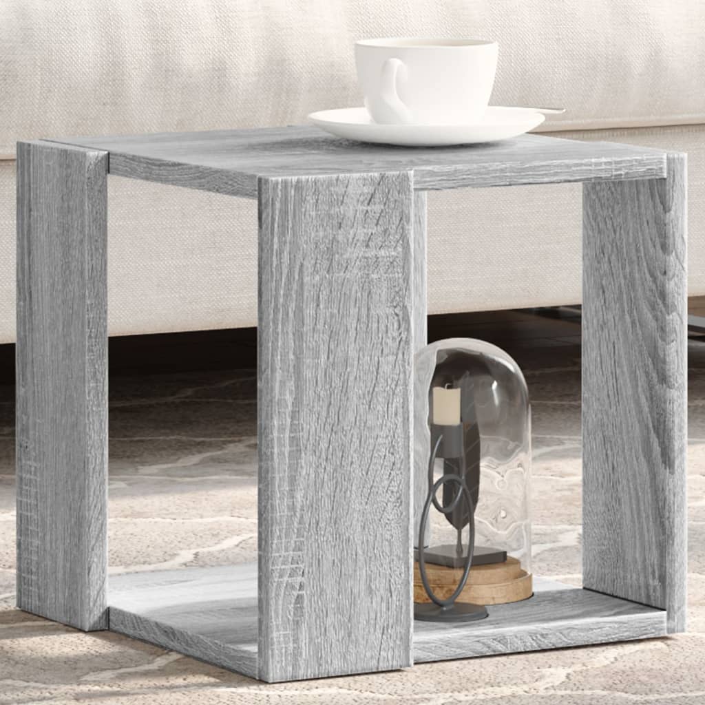 Coffee Table Grey Sonoma 32x32x30 cm Engineered Wood - R and M Furniture