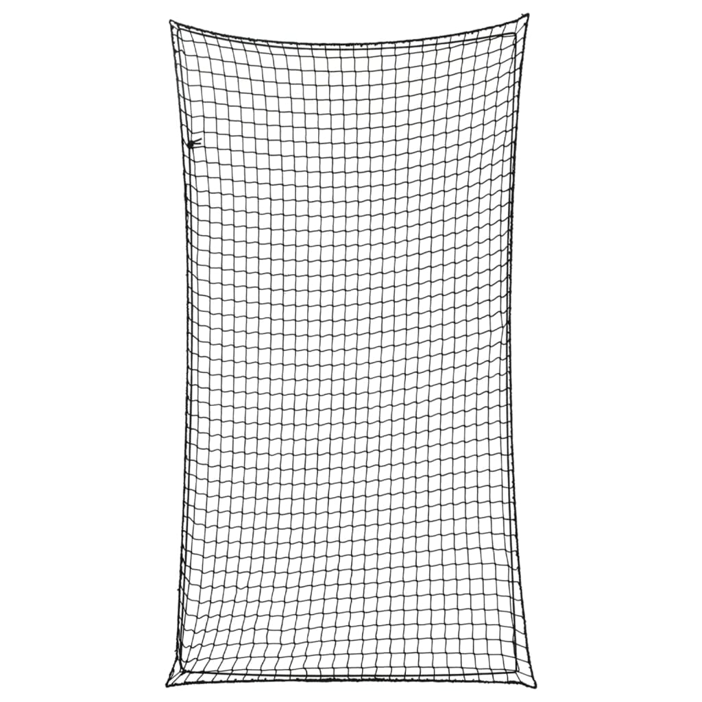 Trailer Net with Elastic Rope Black 3x1.65 m PP - Direct Imports