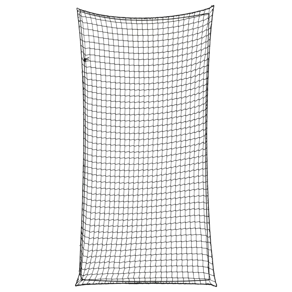 Trailer Net with Elastic Rope Black 7x3.5 m PP - All Things Good