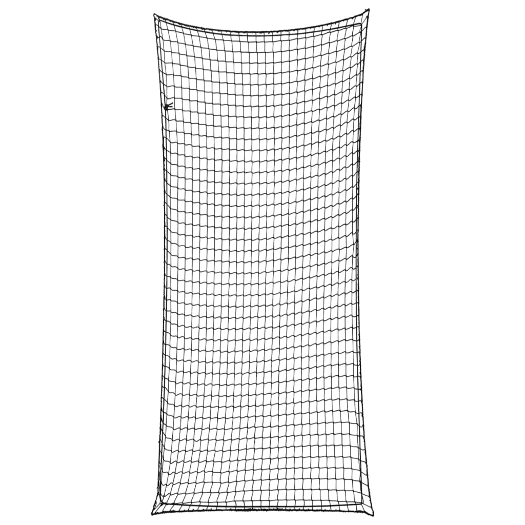 Trailer Net with Elastic Rope Black 8x3.5 m PP - All Things Good