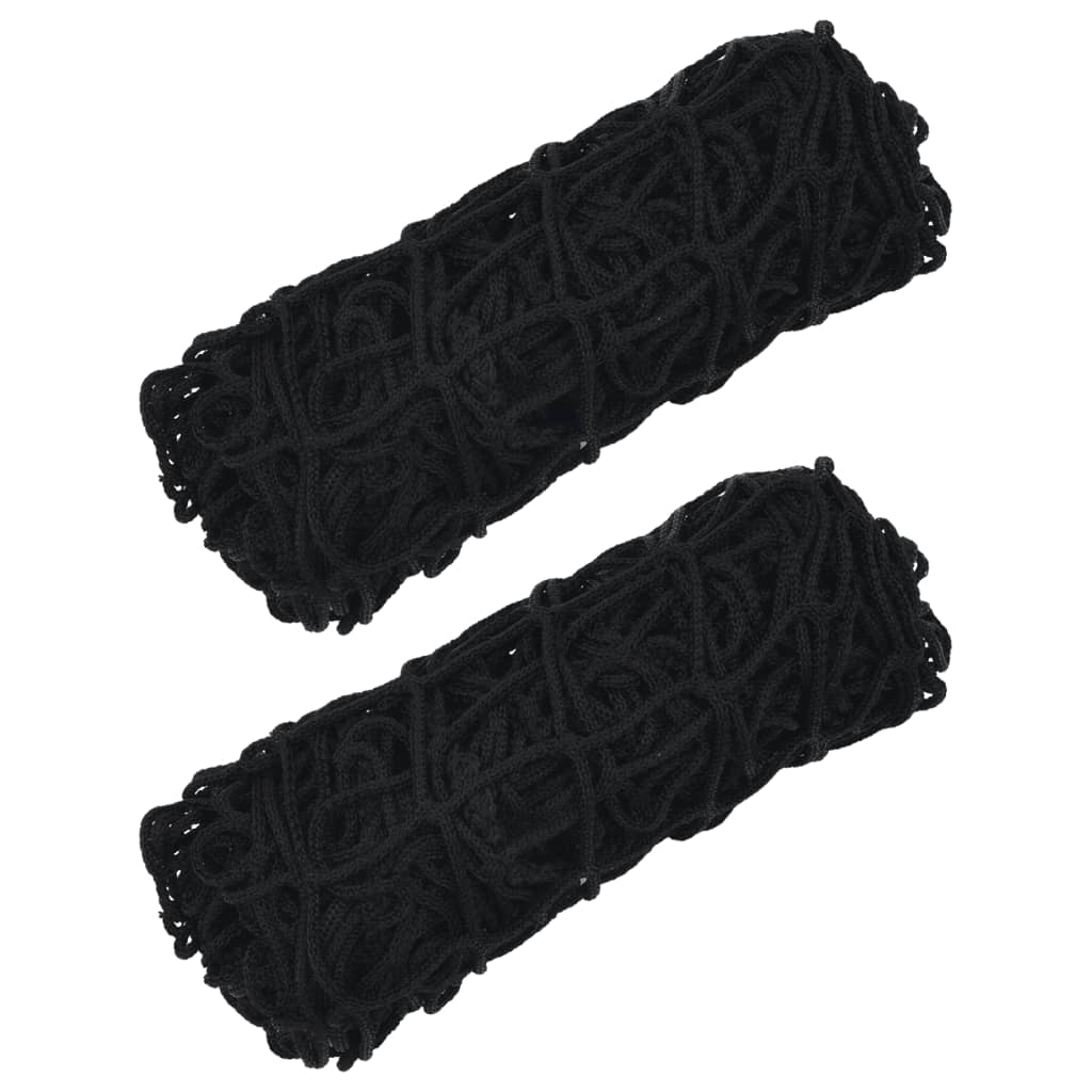 Hay Nets 2 pcs Rectangular Black 75x50 cm PP - Casper Homes