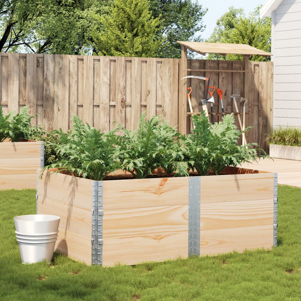 Garden Planter 150x100 cm Solid Wood Pine - Discount Dealers