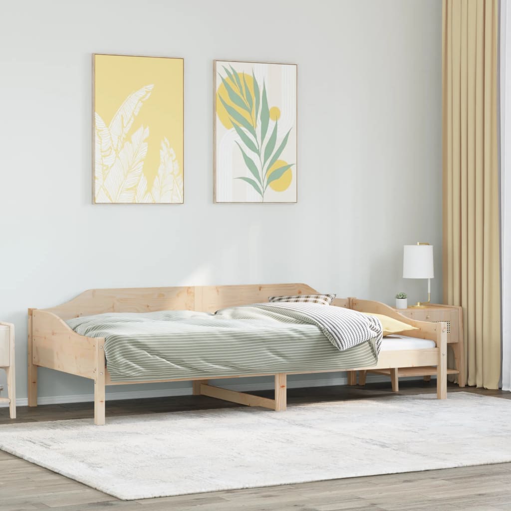 Bedframe 90x200cm Solid Wood Pine - Direct Imports