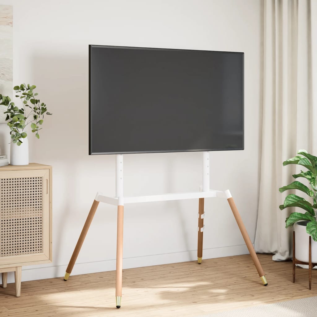 Easel TV Stand for 37-86 Inch Screen Max VESA 400x600 mm 60 kg - vid-4012167 - Charlotte Dunes