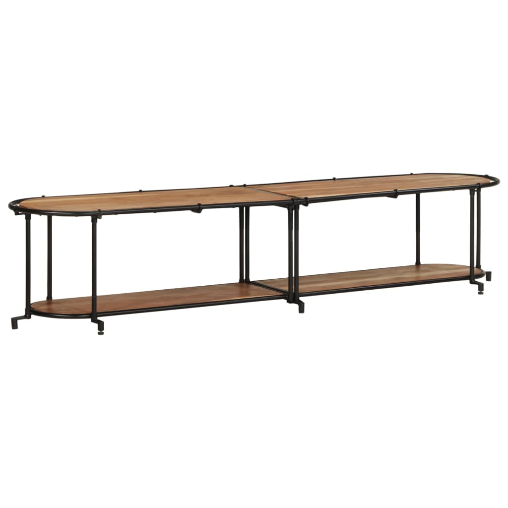 TV Cabinet 200x42x40 cm Solid Wood Acacia - R and M Furniture