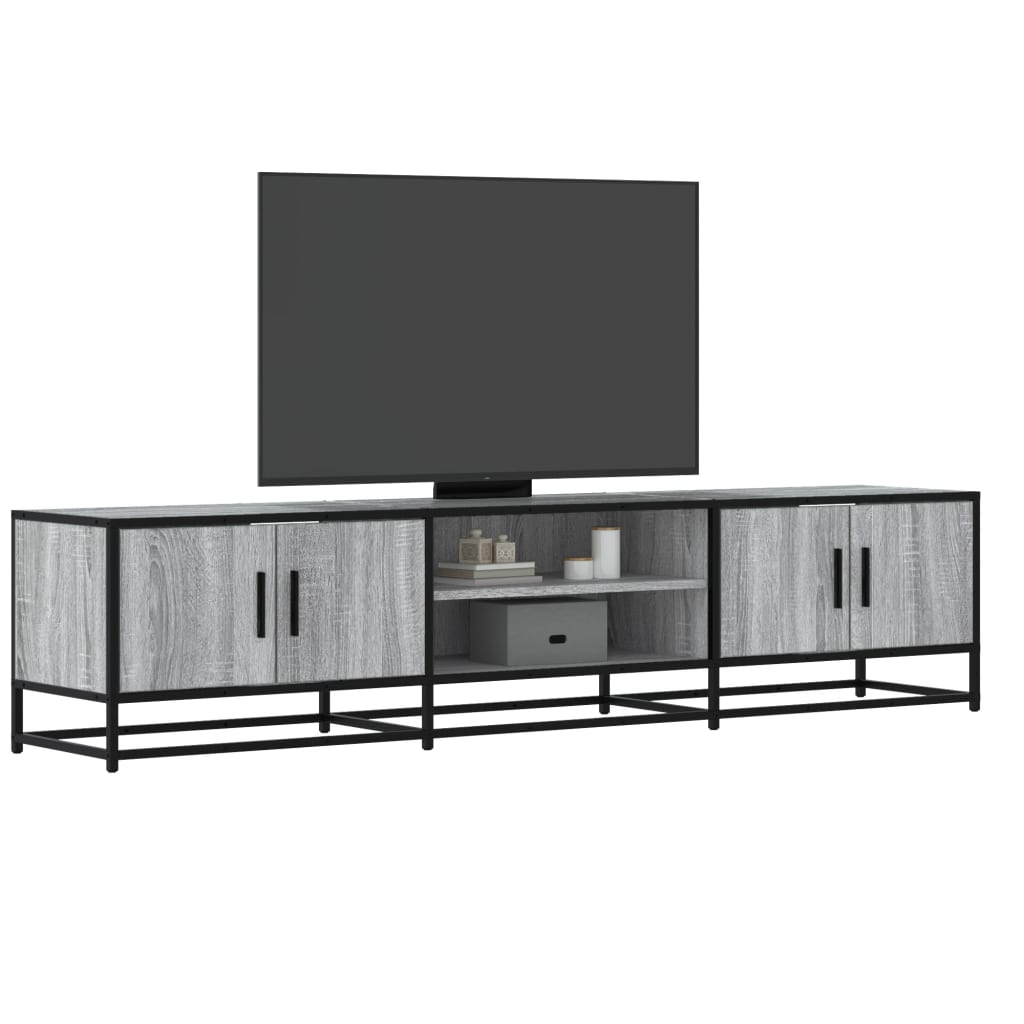 TV Cabinet Grey Sonoma 180x35x41 cm Engineered Wood - Merlin Deals