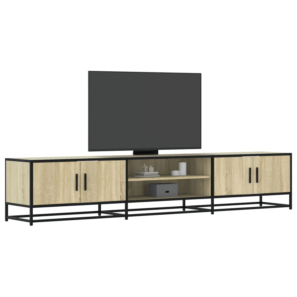 TV Cabinet Sonoma Oak 210x35x41 cm Engineered Wood - Casper Homes