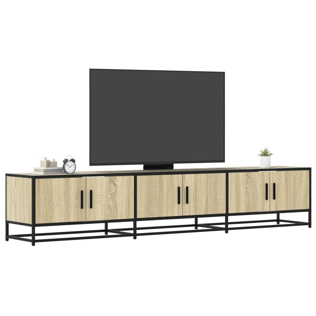 TV Cabinet Sonoma Oak 210x35x41 cm Engineered Wood - Tyrell & Tyrell