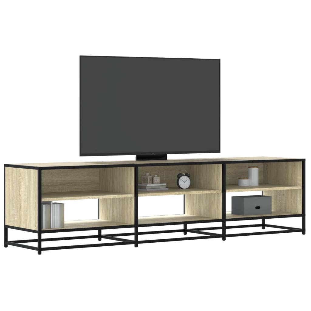 TV Cabinet Sonoma Oak 180x40x46 cm Engineered Wood - Discount Dealers
