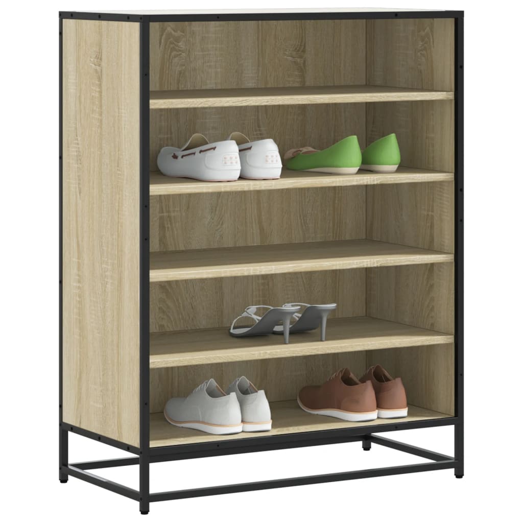 KOHINEX Medium Shoe Cabinet Sonoma Oak - Discount Dealers