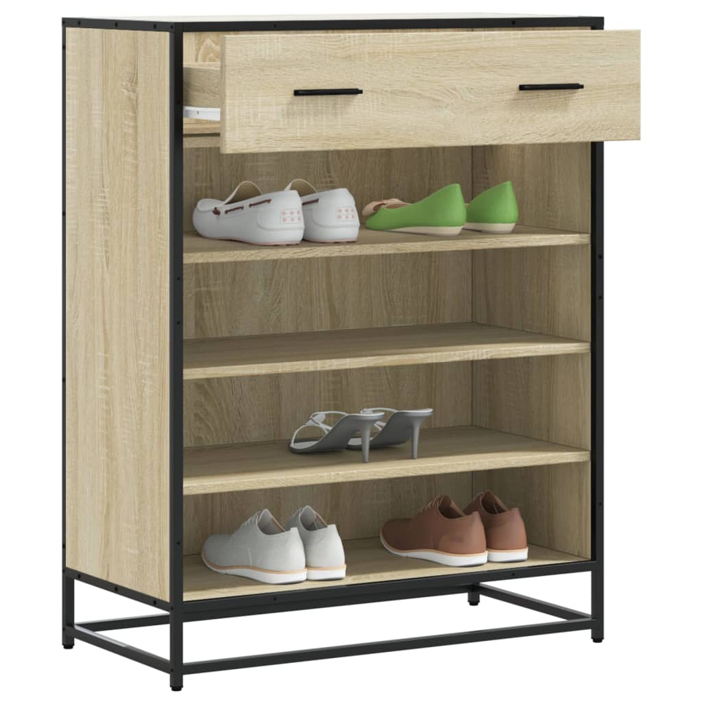 KOHINEX Medium Shoe Cabinet Sonoma Oak - Style and Chic
