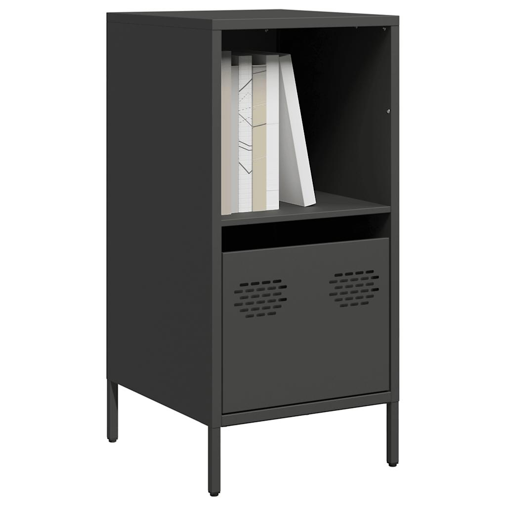 Sideboard Black 35x39x73.5 cm Cold-rolled Steel - Direct Imports