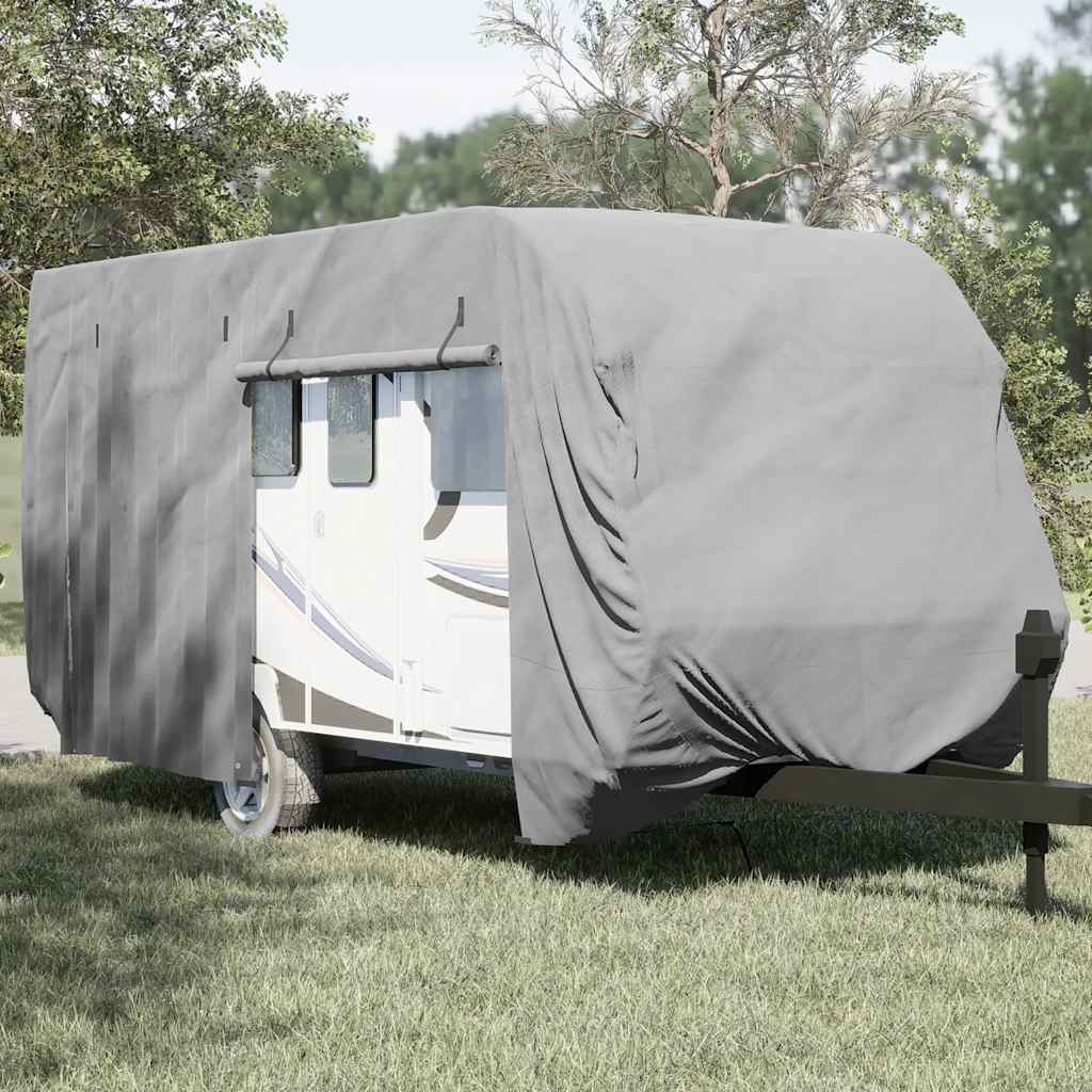 Caravan Cover Grey 550x250x220 cm Non-woven Fabric - Unbeatable Bargains