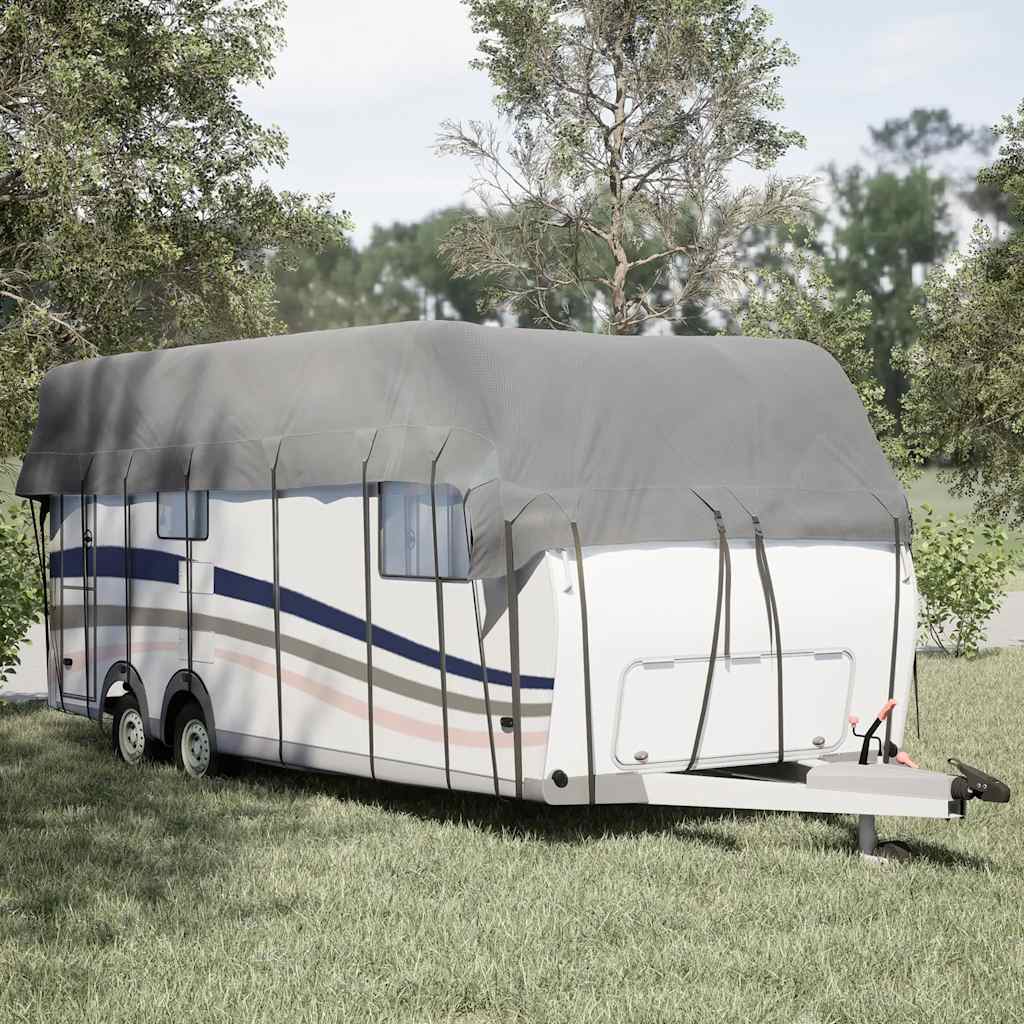 Caravan Roof Cover Grey 700x300 cm Non-woven Fabric - Decor Base